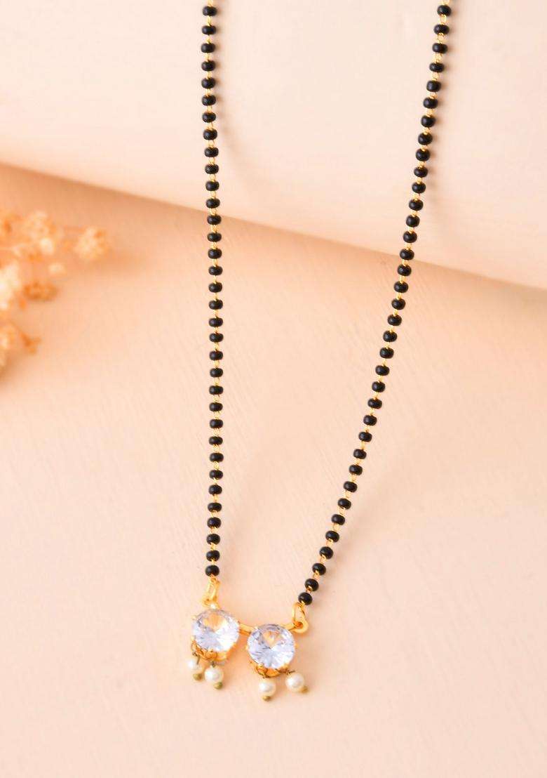 Gold Stainless Steel Mangalsutra - Indya