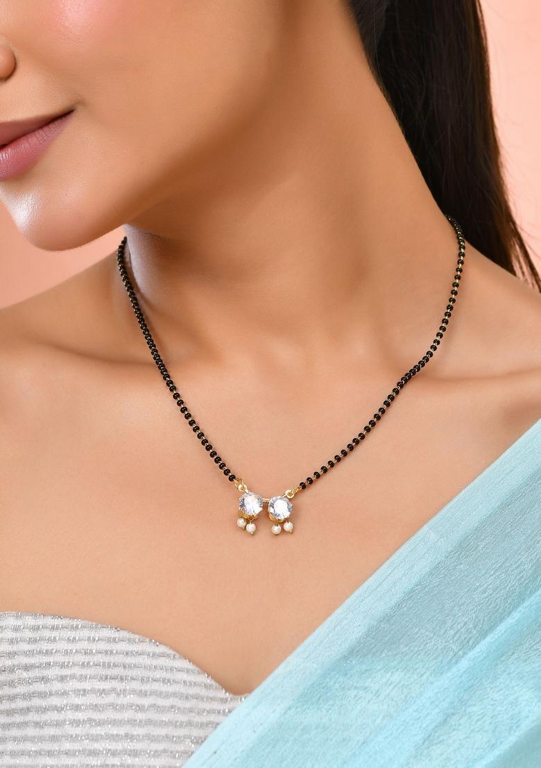 Gold Stainless Steel Mangalsutra - Indya