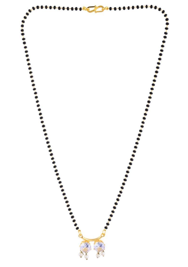 Gold Stainless Steel Mangalsutra - Indya