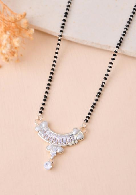 Silver Stainless Steel Mangalsutra