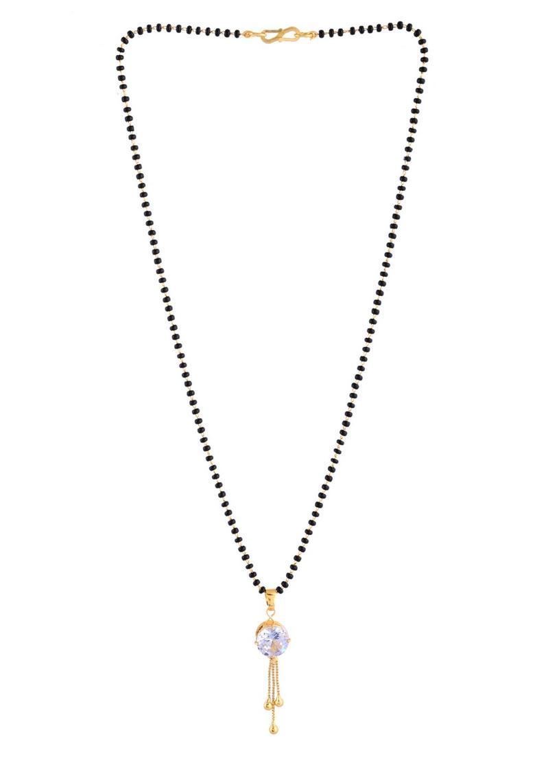 Gold Stainless Steel Mangalsutra - Indya