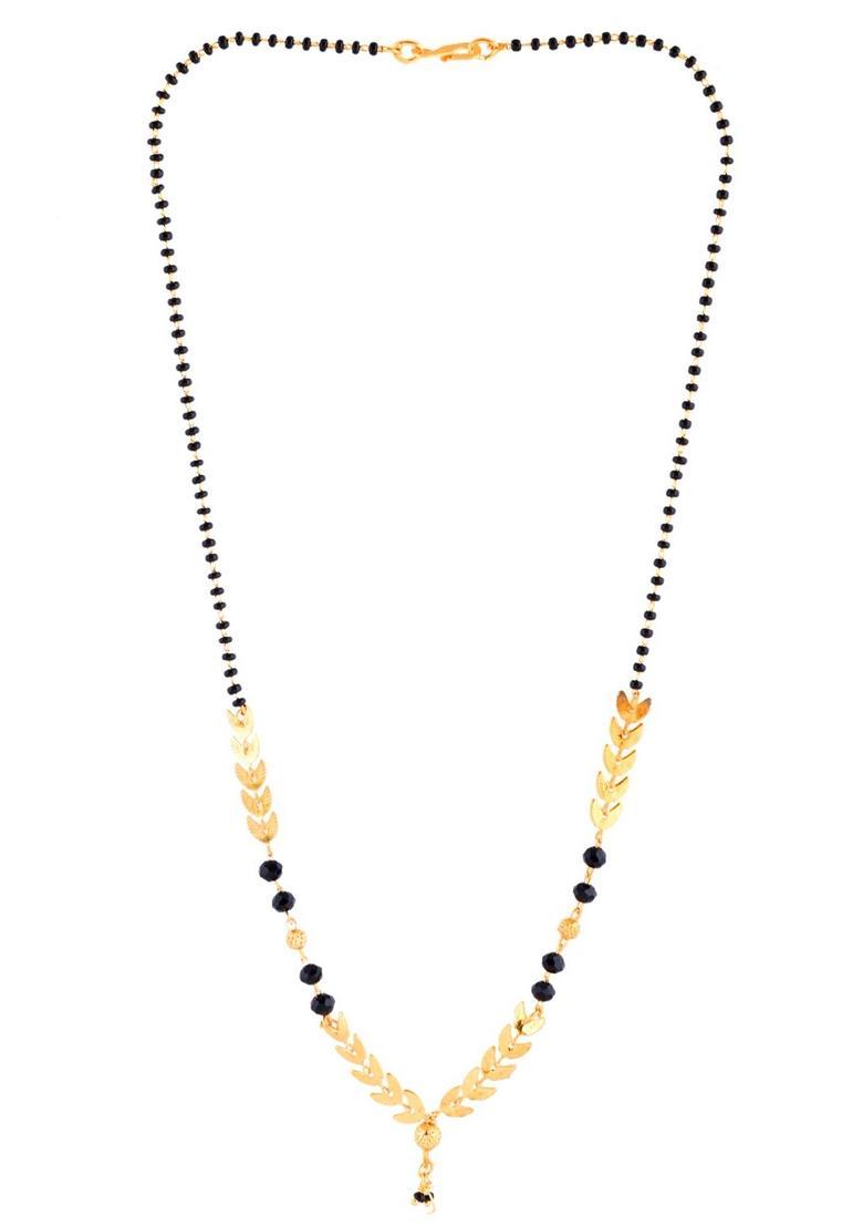 Gold Stainless Steel Mangalsutra - Indya