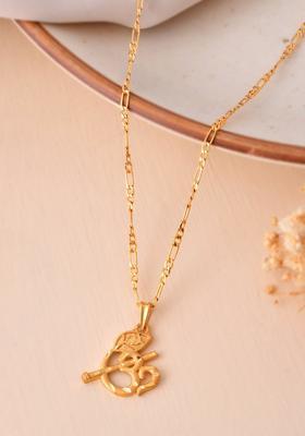 Gold Stainless Steel Pendant