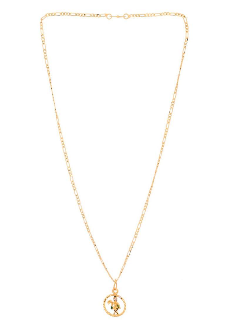 Gold Stainless Steel Pendant - Indya