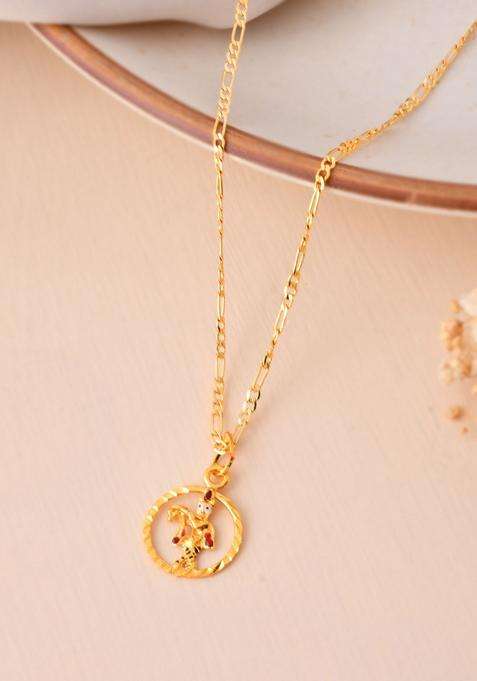 Gold Stainless Steel Pendant