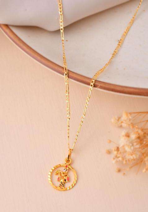 Gold Stainless Steel Pendant