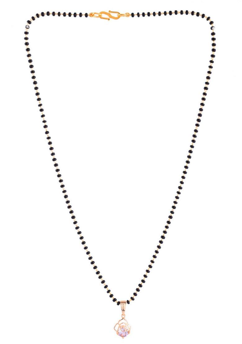 Gold Stainless Steel Mangalsutra - Indya