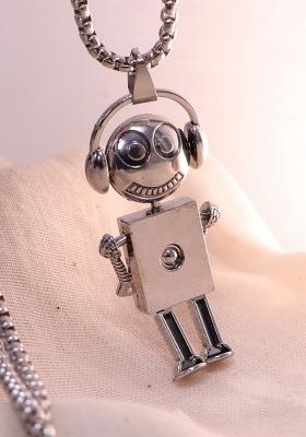 Silver Stainless Steel Necklace