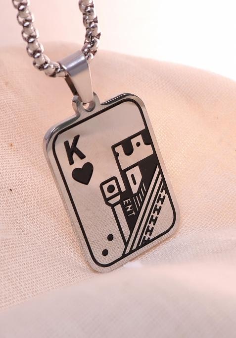 Silver Stainless Steel Necklace