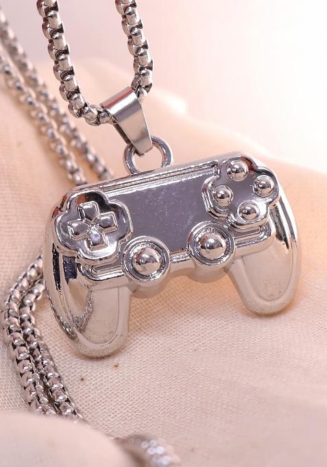 Silver Stainless Steel Necklace