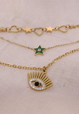 Golden Stainless Steel Necklace