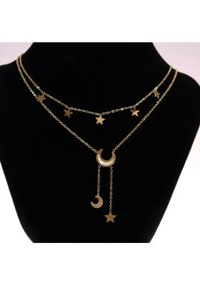 Golden Stainless Steel Necklace