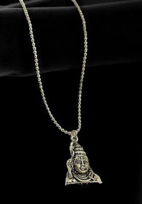Silver Alloy Chain Pendant