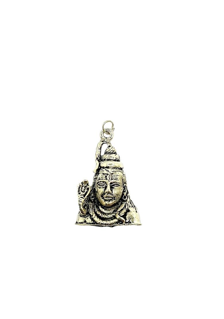 Silver Alloy Chain Pendant - Indya