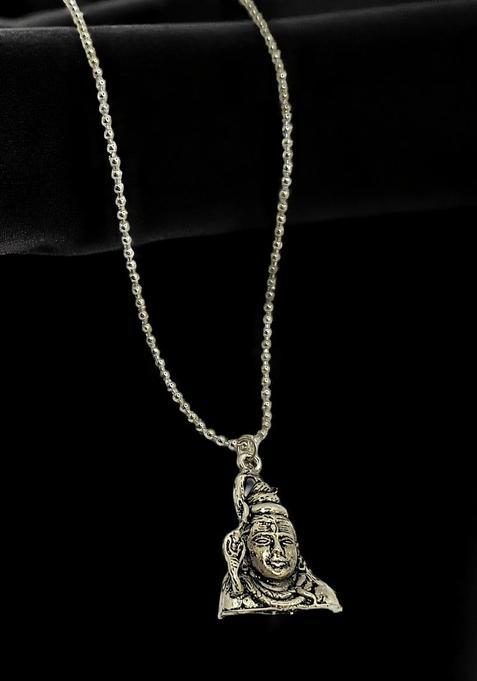 Silver Alloy Chain Pendant