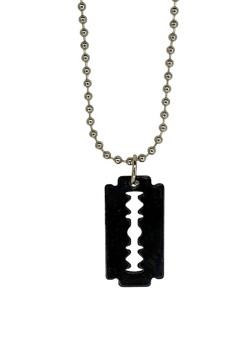 Silver Alloy Chain Pendant - Indya