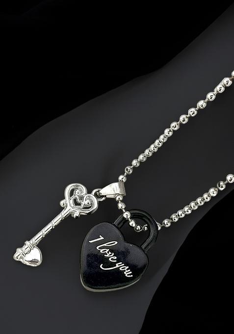 Silver Alloy Chain Pendant