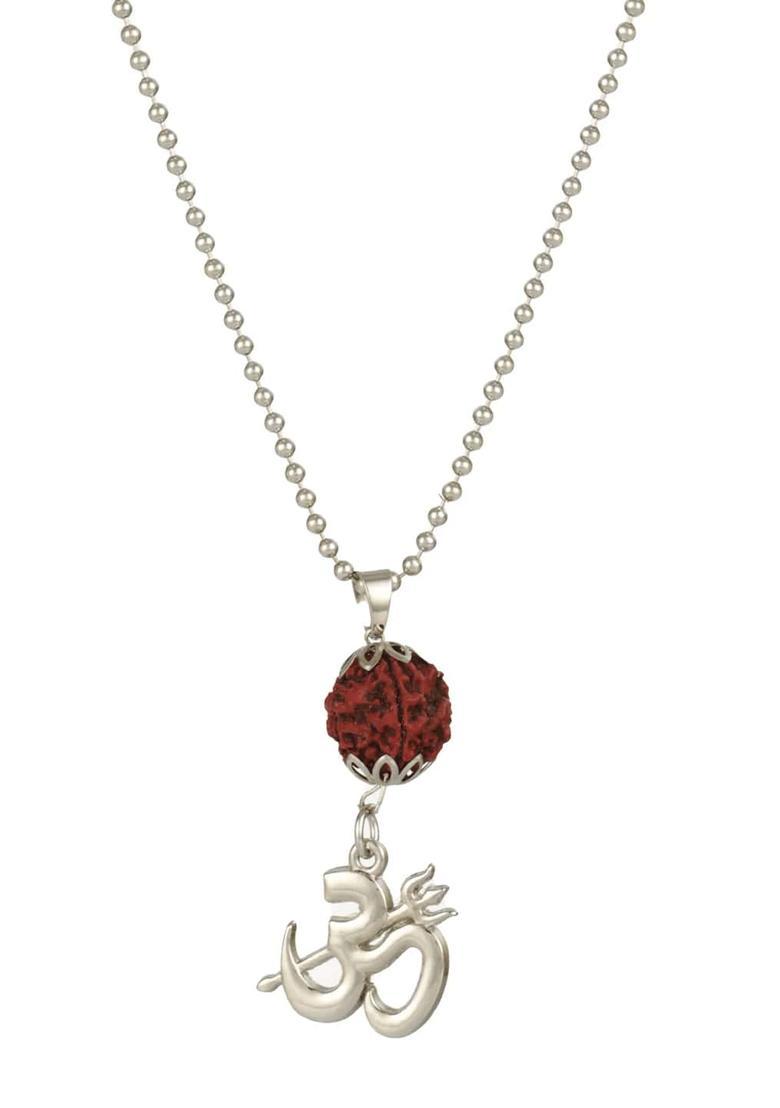 Silver Alloy Chain Pendant - Indya