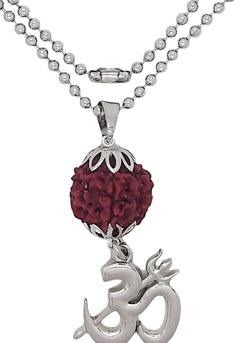 Silver Alloy Chain Pendant - Indya