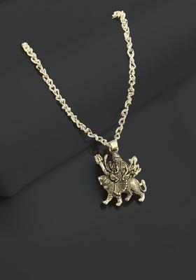 Silver Alloy Chain Pendant