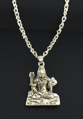 Silver Alloy Chain Pendant
