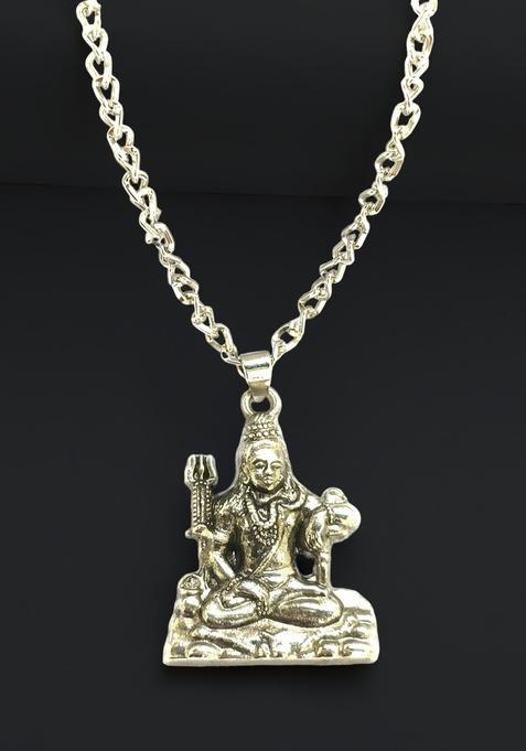 Silver Alloy Chain Pendant