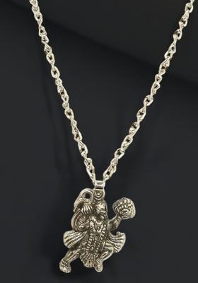 Silver Alloy Chain Pendant