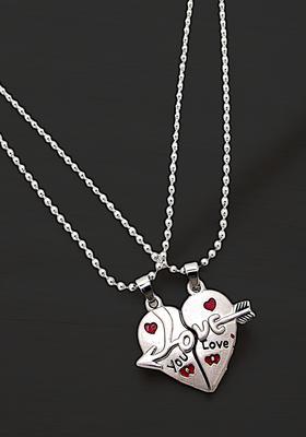Silver Alloy Chain Pendant