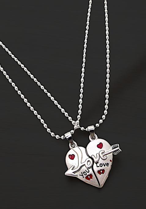 Silver Alloy Chain Pendant
