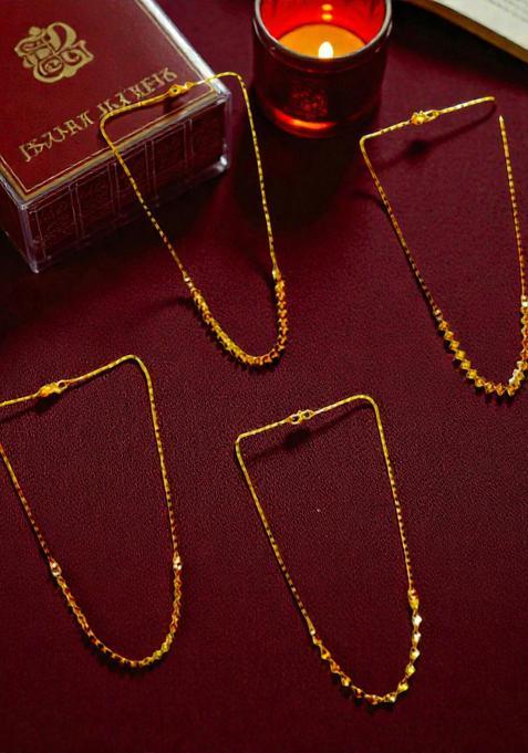 Golden Alloy Chain Pendant