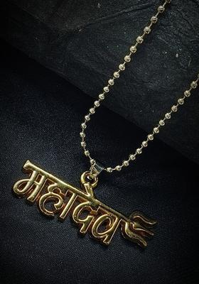 Silver Alloy Chain Pendant