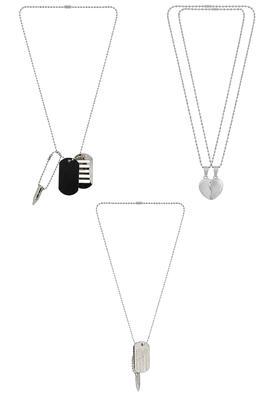 Silver Alloy Chain Pendant