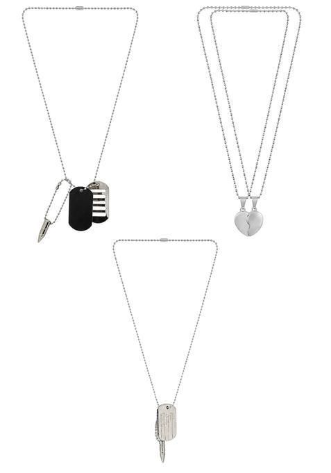 Silver Alloy Chain Pendant