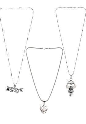 Silver Alloy Chain Pendant