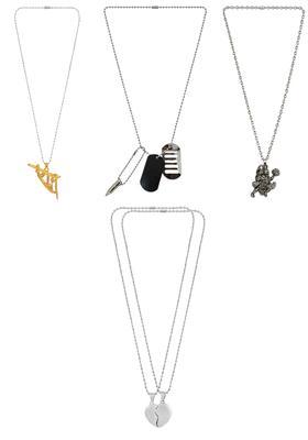 Silver Alloy Chain Pendant