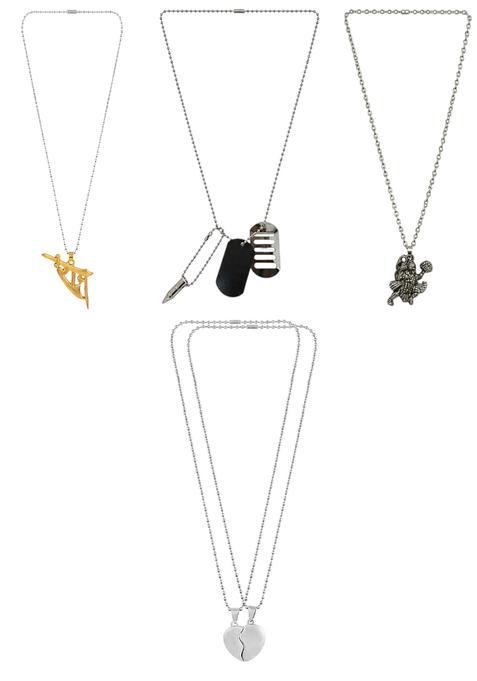 Silver Alloy Chain Pendant