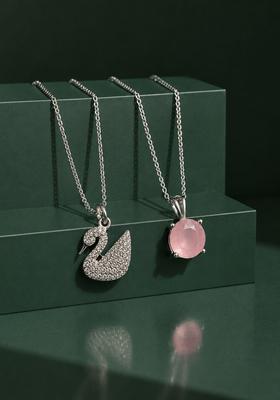 Silver Alloy Chain Pendant