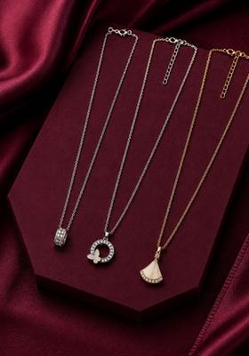 Multicolor Alloy Chain Pendant