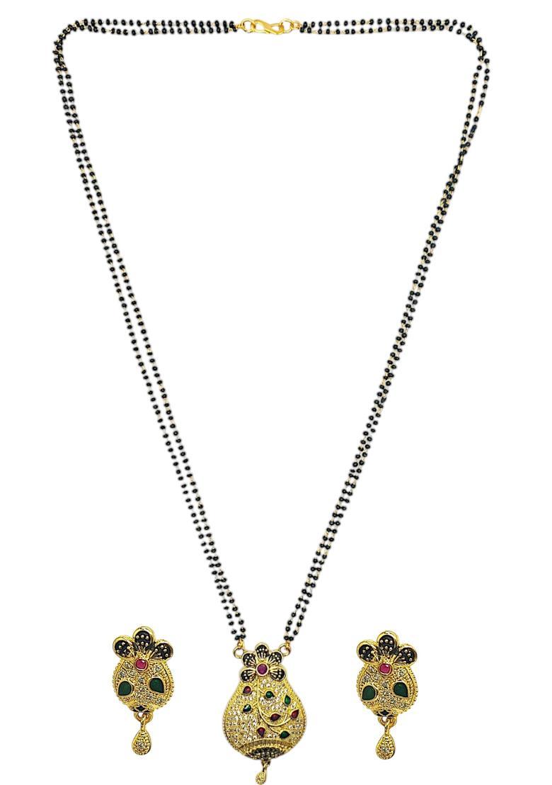 Golden Alloy Mangalsutra - Indya