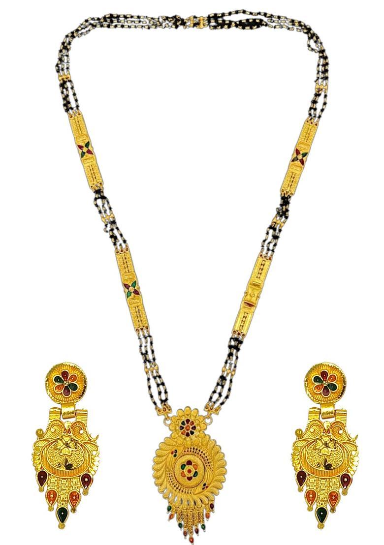 Golden Alloy Mangalsutra - Indya
