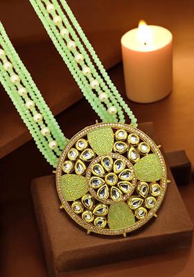 Golden Alloy Necklace