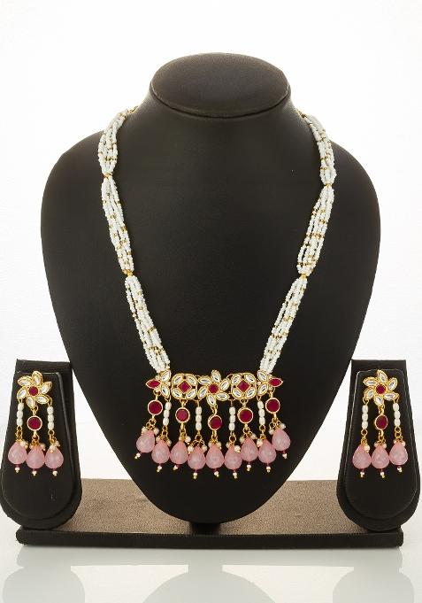 Multicolor Alloy Necklace Set