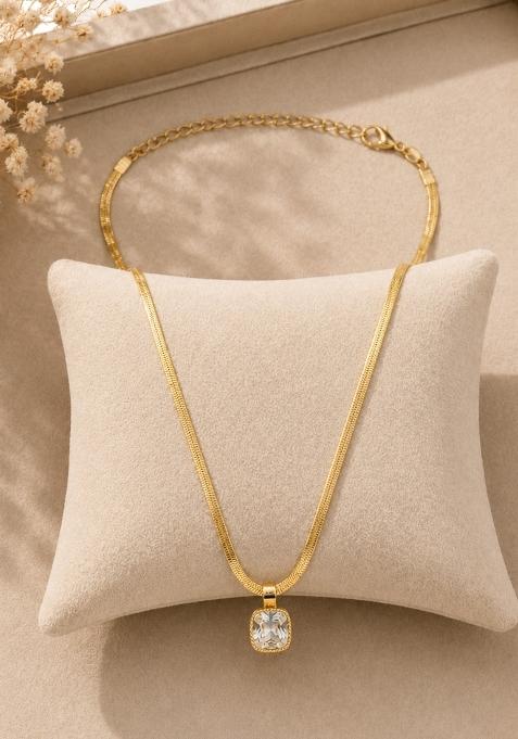 Gold Alloy Chain Pendant