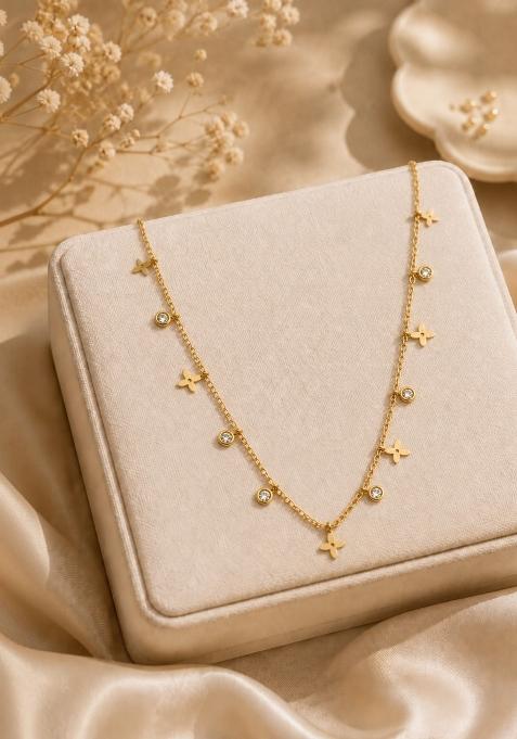Gold Alloy Chain Pendant