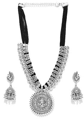Durga Oxidised Necklace Set