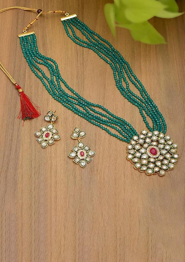 Green Crystal Necklace