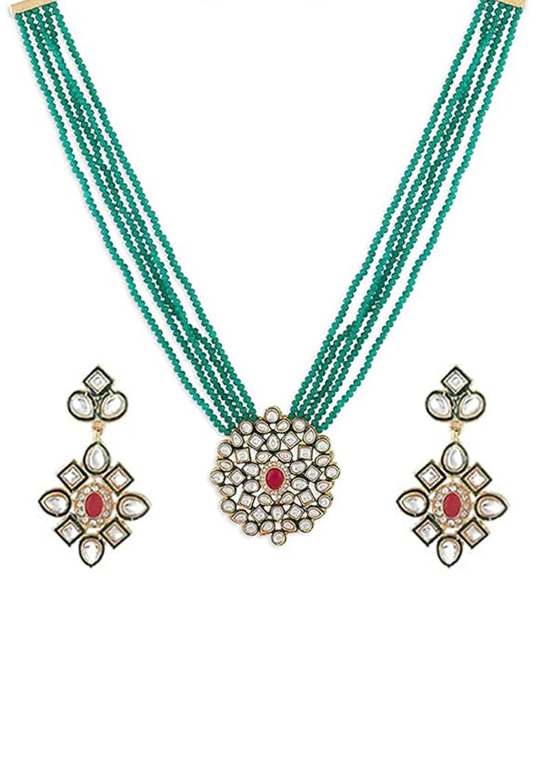 Green Crystal Necklace