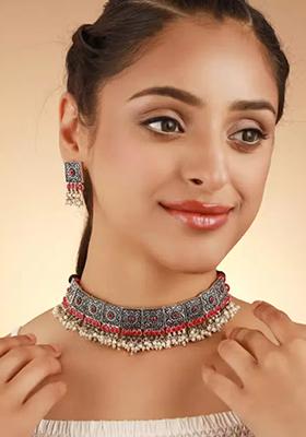 Ruby Multi Square Tassel