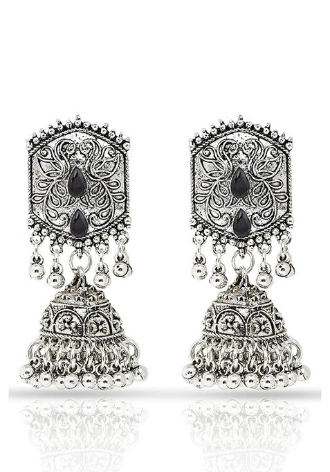 Gs Black Stone Leaf Choker