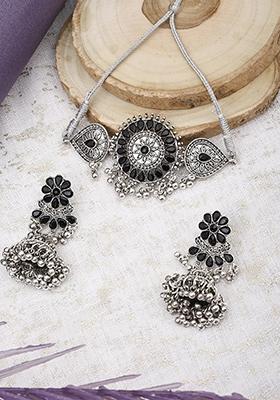 Gs Black Chakri Necklace